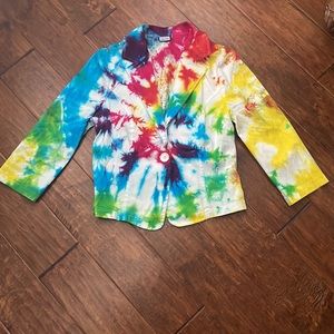 Tie Dye blazer